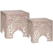 Atmosphera Terre Coffee Table 2 Units Doré
