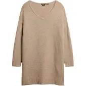 Superdry Robes en maille beige clair