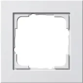 Gira Cadre , simple, E2, blanc pur mat, 1 pièce.