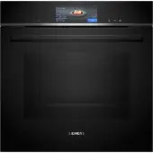 Siemens iQ700, Four à vapeur encastrable, 60 x 60 cm, noir, HS758G3B1