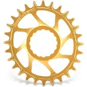 Garbaruk Race Face Cinch Boost Oval Chainring Doré 32t