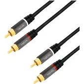Logilink Ca Rca (5 m, Câbles Cinch)