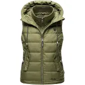 MARIKOO Gilet 'Taisaa' kaki
