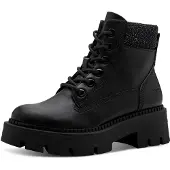Tamaris Bottines à lacets noir