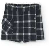 Boboli Knit Check Skirt Multicolore 5 Years Fille
