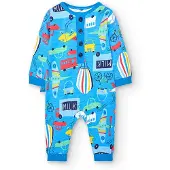 Boboli 148193 Long Sleeve Romper Multicolore 12 Months Garçon