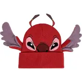 Disney Bonnet 'Strickmütze mit Punktstich-Muster' rouge