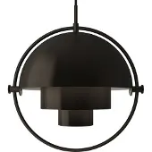 Gubi Multi-Lite Suspension Black Brass | Black Brass | Small