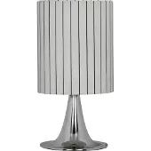 House Doctor Lampe de table Tulipe argentée Ø26x50cm