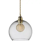 Ebb & Flow Rowan Suspension Clear | Gold | Ø 22 cm E27IP20