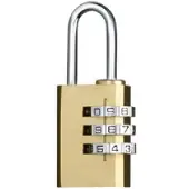 Wonday Cadenas ... combinaison, en laiton, 20 mm