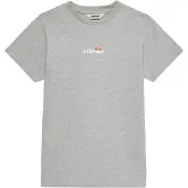 Ellesse T-Shirt 'Durare' gris chiné / orange / rouge / blanc