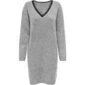 ONLY Robes en maille 'ONLTAMMY' gris clair