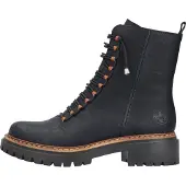 Rieker Bottines à lacets marron / noir