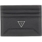 GUESS Hommes, Portefeuille, Torino Card Holder, Noir