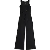 G-Star High Waist Sleeveless Jumpsuit Noir 2XS Femme