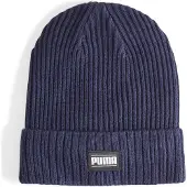 Puma Unisexe, Bonnet, Bonnet Ribbed Classic Cuff, Bleu, (Taille unique)