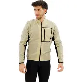 Santini Alpha T Jacket Beige S Homme