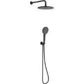 Schutte KARIBIK Set complet de douche, noir mat