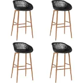 vidaXL Canapé à 3 places Tissu Gris foncé