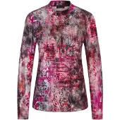 Goldner T-shirt gris / baie / rose / noir