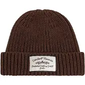 Prohibited Bonnet 'Verdant Reverie' marron / blanc