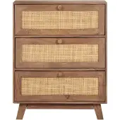 vidaXL Buffet 61x35x76 cm bois massif mangue