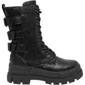 Buffalo Bottines à lacets 'Aspha' noir
