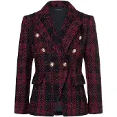 Ana alcazar Blazer 'Abara' bordeaux / noir