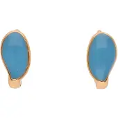 Gaya Boucles d'oreilles turquoise / or rose