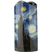 Vincent van Gogh Vase en céramique silhouette Van Gogh - Nuit étoilée