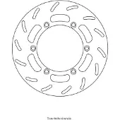 Perftec Kit Brake - Disque Frein Honda Ø240x134x114 Nbtrou6xø10,5