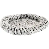 Jack & Vanilla Panier pour animaux Jack et Vanilla en forme de beignet Peau de serpent 45x40 cm