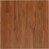 vidaXL Dessus de table carré Marron foncé 50x50x4cm Bois chêne traité