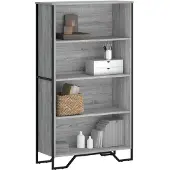 vidaXL Bibliothèque sonoma gris 80x31x137,5 cm bois d'ingénierie