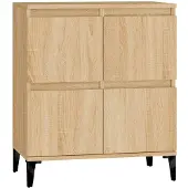 vidaXL Sideboard chêne Sonoma 60x35x70 cm bois composite