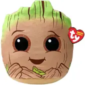 TY Marvel Groot - Bonnet en peluche - Plüschkissen 35 cm