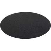 Snapstyle Tapis En Gazon Artificiel Avec Picots Kingston Round Anthracite 200x200 Cm