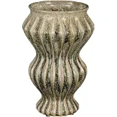 Mica Decorations Vase en céramique vert H32