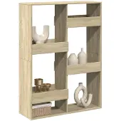 vidaXL Cloison de séparation chêne sonoma 100x33x135cm bois ingénierie