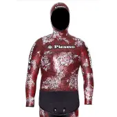 Picasso Thermal Skin 7 Mm Spearfishing Jacket Rouge M Homme