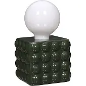 Home Deco Factory Lampe - - Céramique - À Piles - Vert