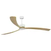 Faro Kauai (Ø233cm) Ventilateur de Plafond White & Pine | Standard