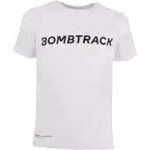 Bombtrack Logo Short Sleeve T-shirt Blanc S Homme