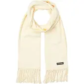 Jack & Jones Écharpe 'JACSolid' blanc cassé