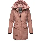 NAVAHOO Veste d’hiver mauve / noir