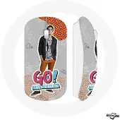 MANIACASE Souris Sans Fil Poursuis Tes Rêves Go Live Your Way