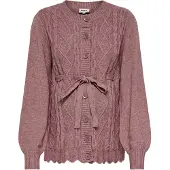 ONLY Maternity Cardigan 'OLMKALLU' rose ancienne