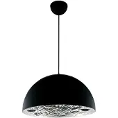 Catellani & Smith Stchu-Moon 02 Suspension Black|Silver | Ø: 40 cm | Triac Dimmable