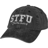 Pica Pica Casquette 'STFU' noir / blanc